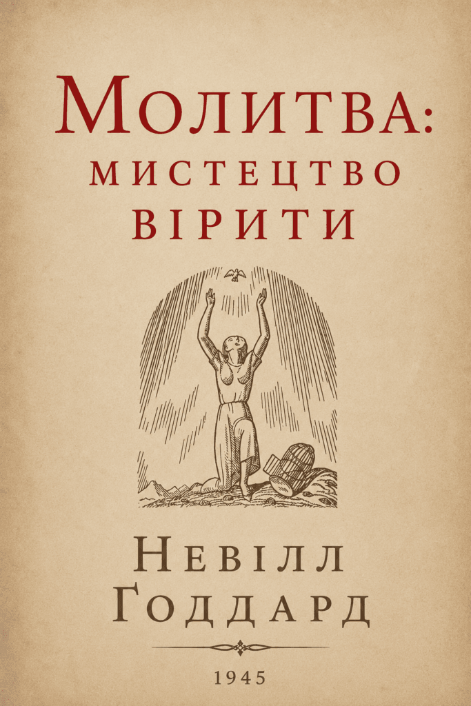 Невілл Ґоддард: «Молитва: мистецтво вірити» (1945) [ПОВНА КНИГА]