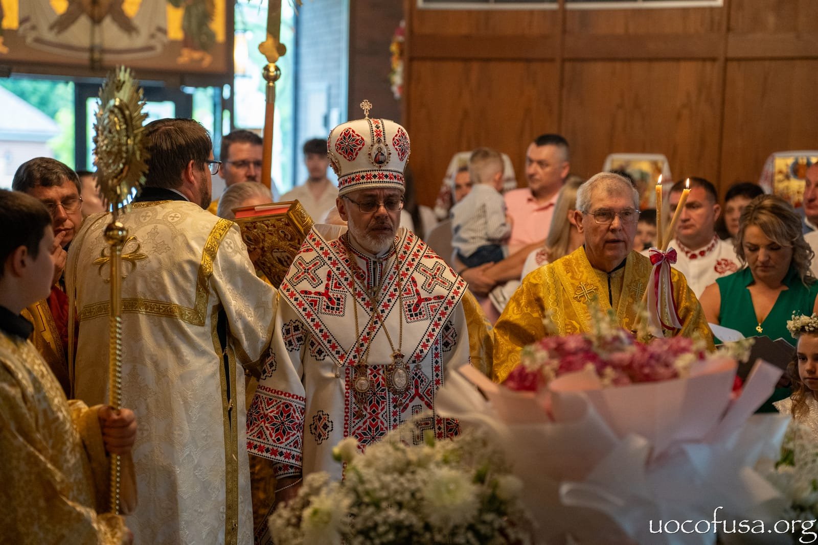 Архієрейська літургія у храмі святих Петра і Павла в Палос-Парку