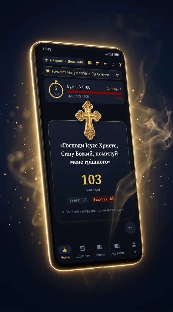 Додаток Pray православний календар щоденник